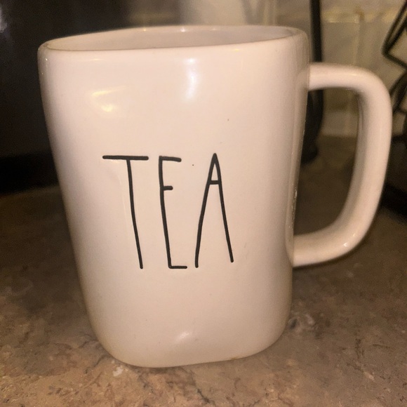 RAE DUNN WHITE TEA MUG - Picture 2 of 3
